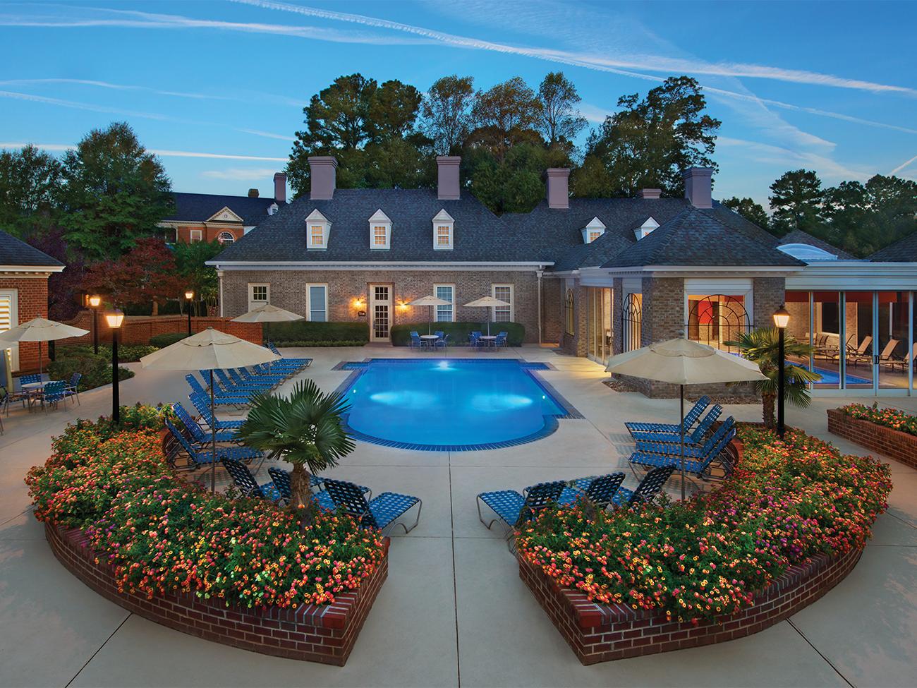 Outdoor Pool - Aerial View